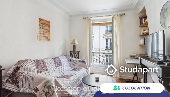 Colocation étudiante Studio &agrave; Paris 13ème arrondissement (75013)