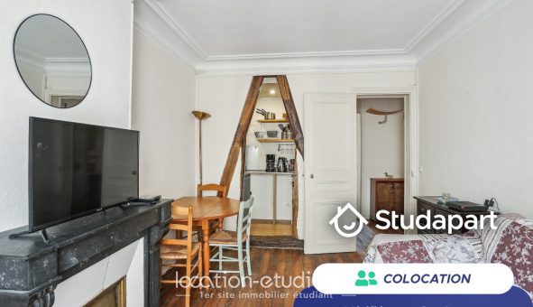 Colocation étudiante Studio &agrave; Paris 13ème arrondissement (75013)