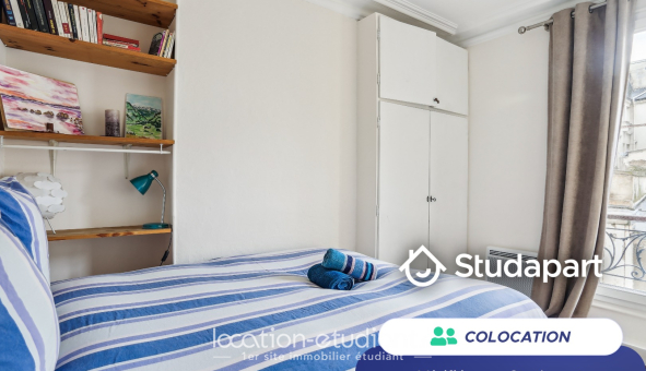 Colocation étudiante Studio &agrave; Paris 13ème arrondissement (75013)