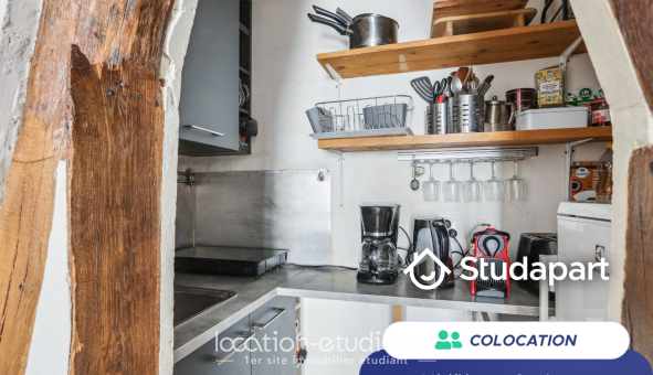 Colocation étudiante Studio &agrave; Paris 13ème arrondissement (75013)