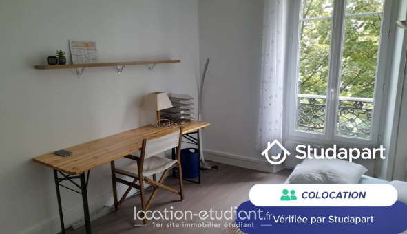 Colocation étudiante Studio &agrave; Paris 13ème arrondissement (75013)