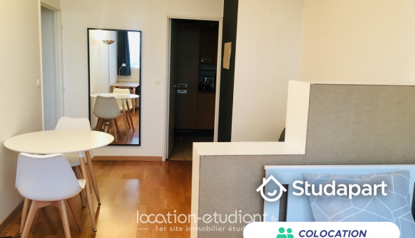 Colocation étudiante Studio &agrave; Paris 13ème arrondissement (75013)