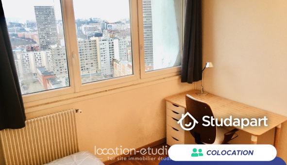 Colocation étudiante Studio &agrave; Paris 13ème arrondissement (75013)