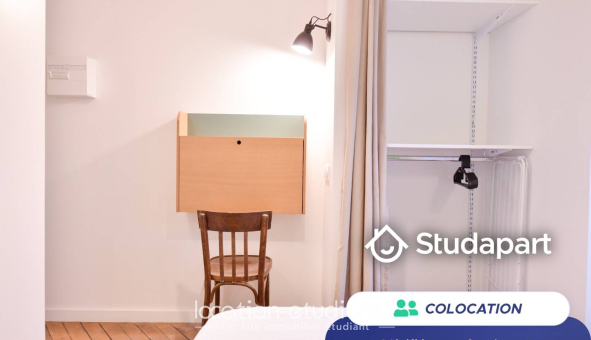 Colocation étudiante Studio &agrave; Paris 14ème arrondissement (75014)