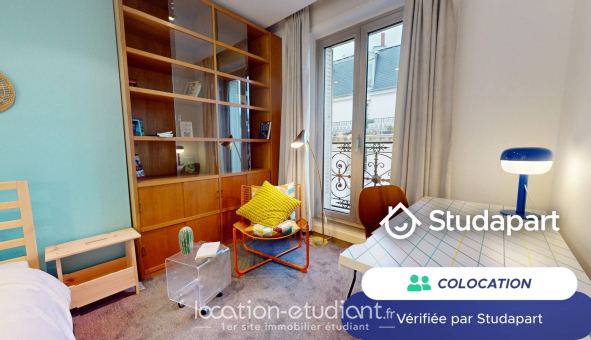 Colocation étudiante Studio &agrave; Paris 14ème arrondissement (75014)