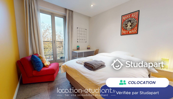 Colocation étudiante Studio &agrave; Paris 14ème arrondissement (75014)