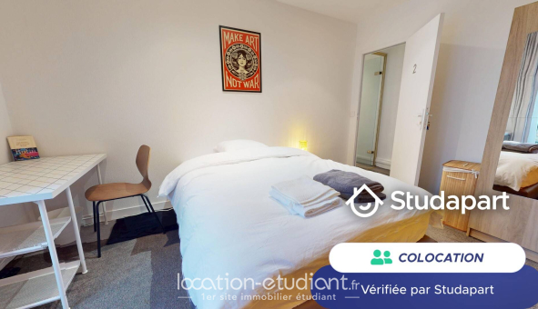 Colocation étudiante Studio &agrave; Paris 14ème arrondissement (75014)