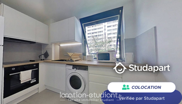 Colocation étudiante Studio &agrave; Paris 15ème arrondissement (75015)