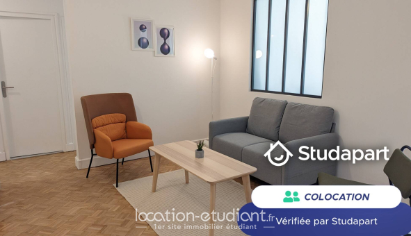 Colocation étudiante Studio &agrave; Paris 15ème arrondissement (75015)