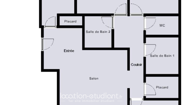 Colocation étudiante Studio &agrave; Paris 15ème arrondissement (75015)