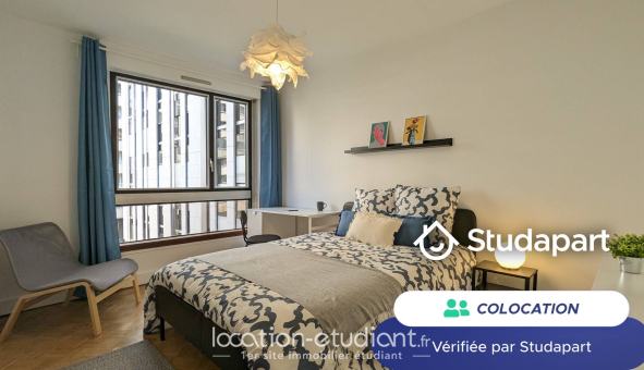 Colocation étudiante Studio &agrave; Paris 15ème arrondissement (75015)