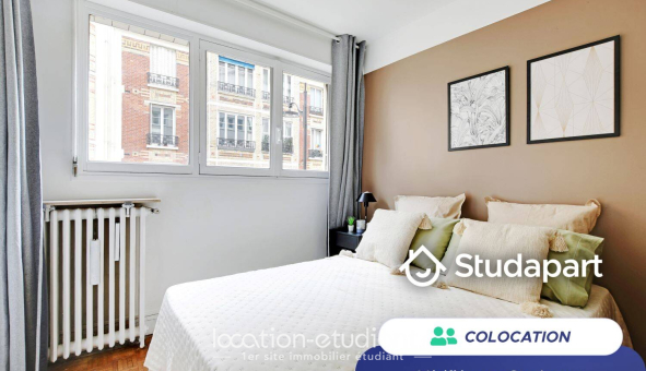 Colocation étudiante Studio &agrave; Paris 15ème arrondissement (75015)