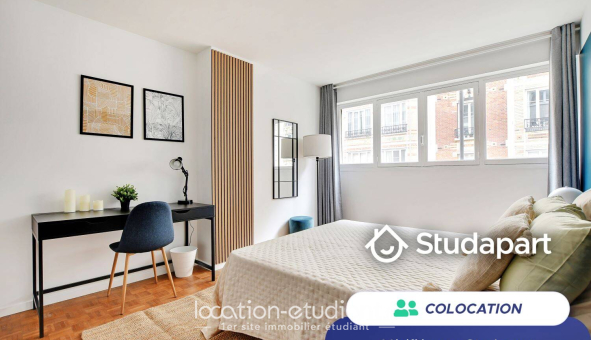 Colocation étudiante Studio &agrave; Paris 15ème arrondissement (75015)