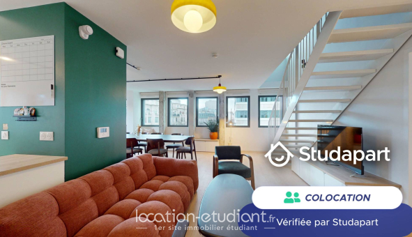 Colocation étudiante Studio &agrave; Paris 15ème arrondissement (75015)