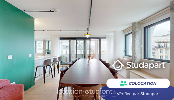 Colocation étudiante Studio &agrave; Paris 15ème arrondissement (75015)