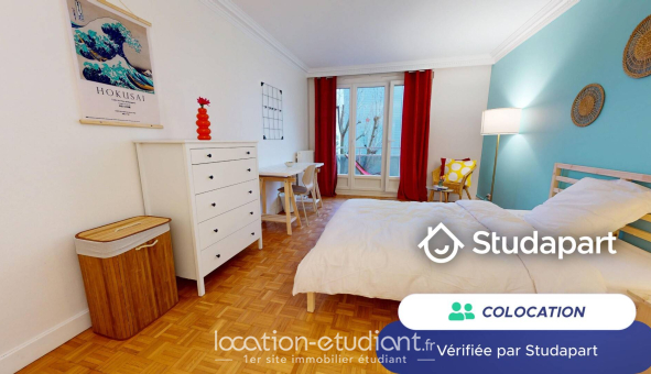 Colocation étudiante Studio &agrave; Paris 15ème arrondissement (75015)