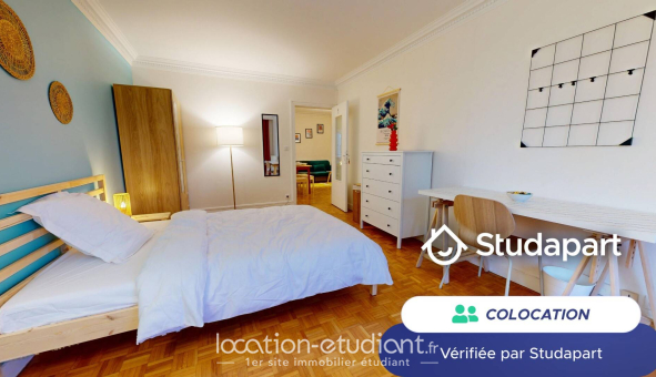 Colocation étudiante Studio &agrave; Paris 15ème arrondissement (75015)