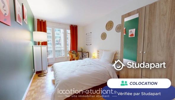 Colocation étudiante Studio &agrave; Paris 15ème arrondissement (75015)