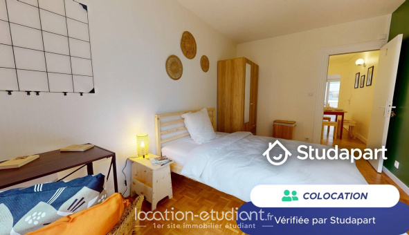 Colocation étudiante Studio &agrave; Paris 15ème arrondissement (75015)