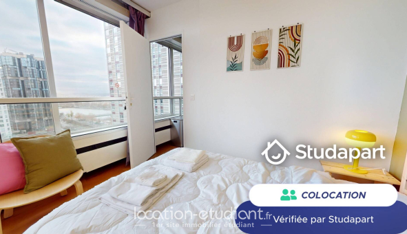 Colocation étudiante Studio &agrave; Paris 15ème arrondissement (75015)