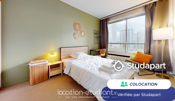 Colocation étudiante Studio &agrave; Paris 15ème arrondissement (75015)