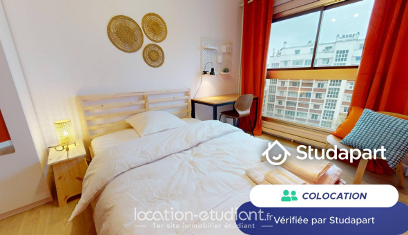 Colocation étudiante Studio &agrave; Paris 15ème arrondissement (75015)