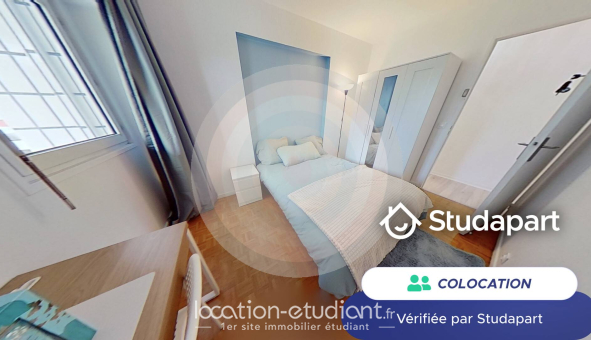 Colocation étudiante Studio &agrave; Paris 15ème arrondissement (75015)