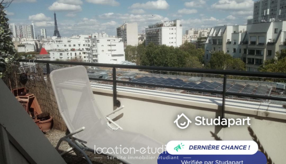 Colocation étudiante T3 &agrave; Paris 15ème arrondissement (75015)