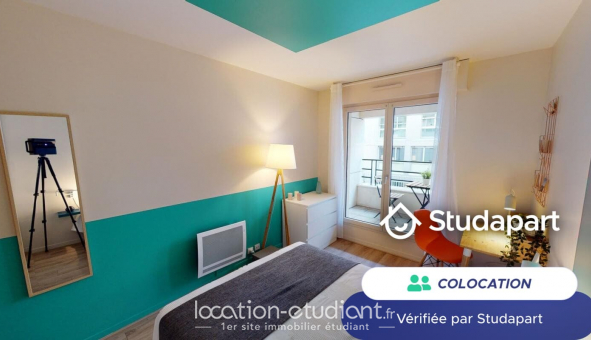 Colocation tudiante T1 à Paris 15me arrondissement (75015)