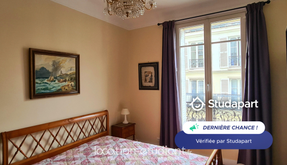 Colocation étudiante Studio &agrave; Paris 16ème arrondissement (75016)