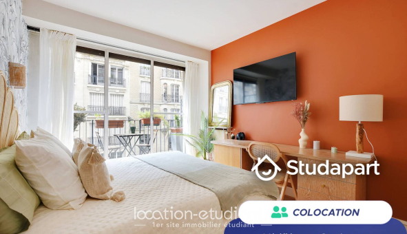 Colocation étudiante Studio &agrave; Paris 16ème arrondissement (75016)