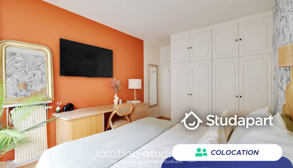 Colocation étudiante Studio &agrave; Paris 16ème arrondissement (75016)