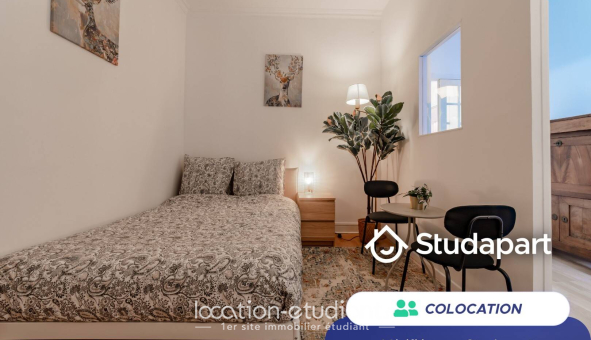 Colocation étudiante Studio &agrave; Paris 16ème arrondissement (75016)