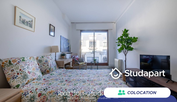 Colocation étudiante Studio &agrave; Paris 16ème arrondissement (75016)