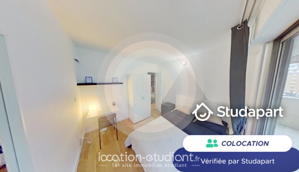 Colocation tudiante T1 à Paris 16me arrondissement (75016)