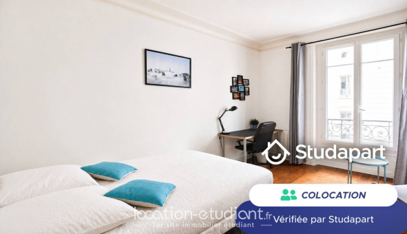 Colocation étudiante T4 &agrave; Paris 16ème arrondissement (75016)