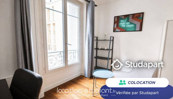 Colocation étudiante T4 &agrave; Paris 16ème arrondissement (75016)