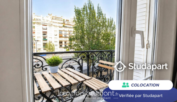 Colocation étudiante T4 &agrave; Paris 16ème arrondissement (75016)