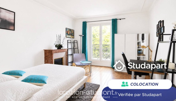 Colocation étudiante T4 &agrave; Paris 16ème arrondissement (75016)
