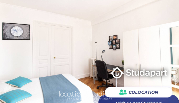 Colocation étudiante T3 &agrave; Paris 16ème arrondissement (75016)