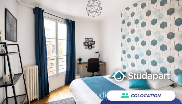 Colocation étudiante T3 &agrave; Paris 16ème arrondissement (75016)