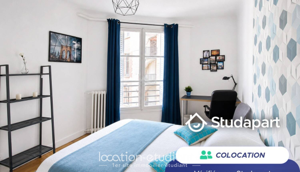 Colocation étudiante T3 &agrave; Paris 16ème arrondissement (75016)