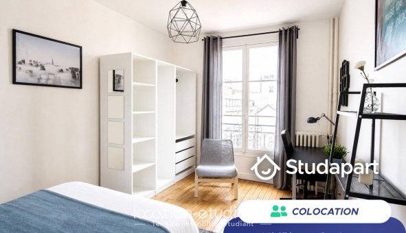 Colocation étudiante T3 &agrave; Paris 16ème arrondissement (75016)