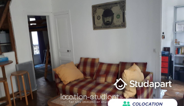 Colocation étudiante Studio &agrave; Paris 17ème arrondissement (75017)