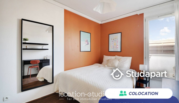Colocation étudiante Studio &agrave; Paris 17ème arrondissement (75017)