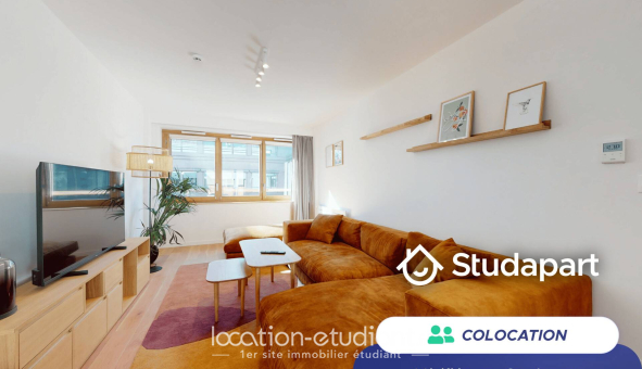 Colocation étudiante Studio &agrave; Paris 17ème arrondissement (75017)