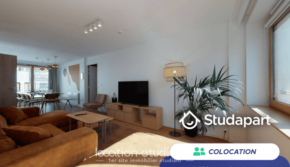 Colocation étudiante Studio &agrave; Paris 17ème arrondissement (75017)