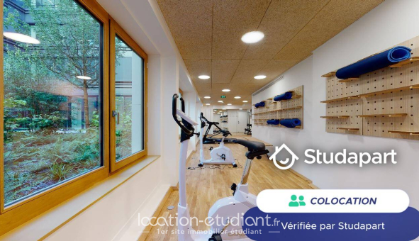 Colocation étudiante Studio &agrave; Paris 17ème arrondissement (75017)