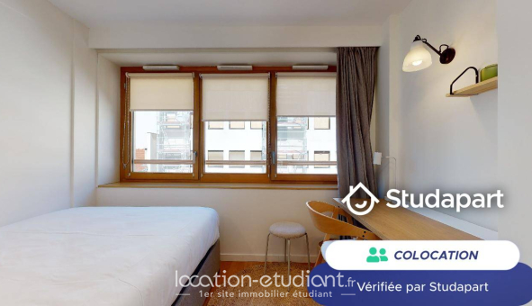 Colocation étudiante Studio &agrave; Paris 17ème arrondissement (75017)