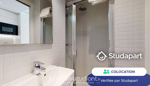 Colocation étudiante Studio &agrave; Paris 17ème arrondissement (75017)